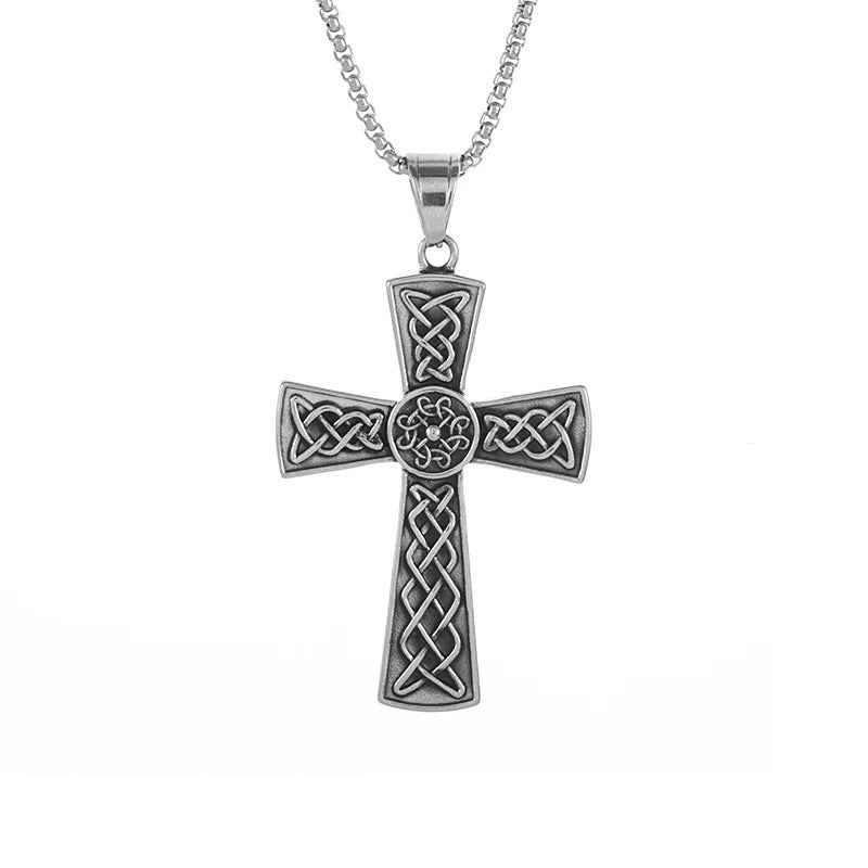 Wholesale Retro Viking Celtic Knot Cross Pendant
